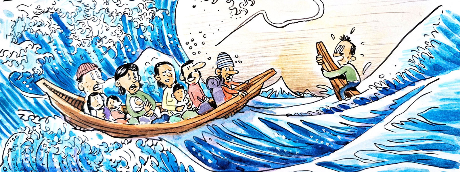 Christophe Sénégas, un trait d’humour ou de poésie