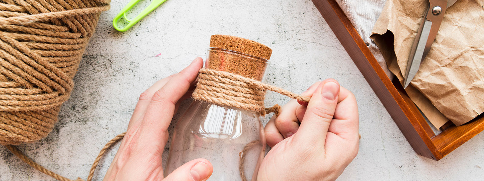 Crée une “bouteille à la mer »