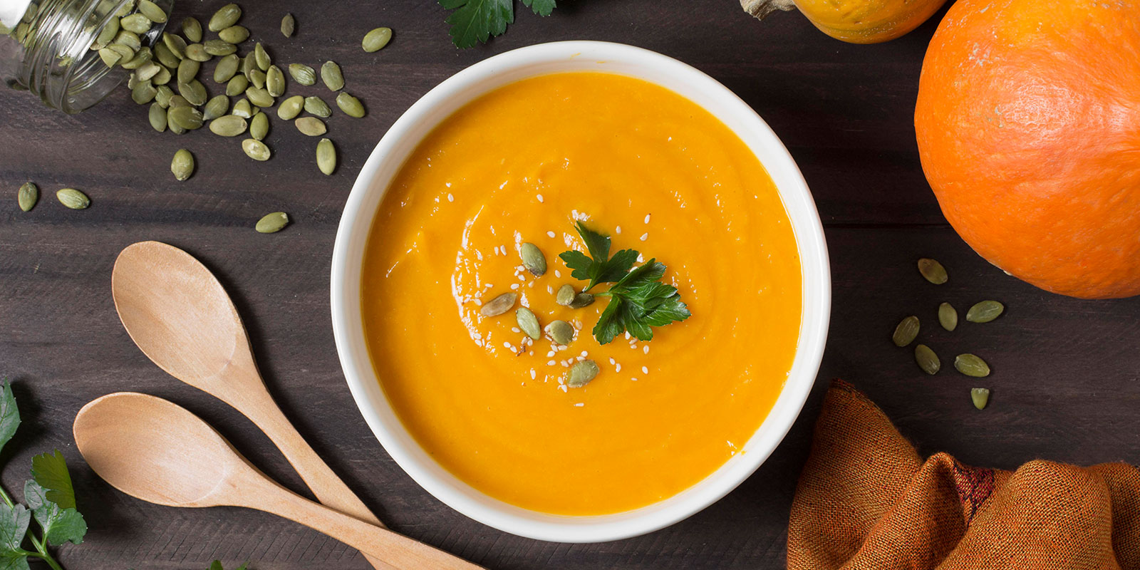 La soupe orange d’Halloween